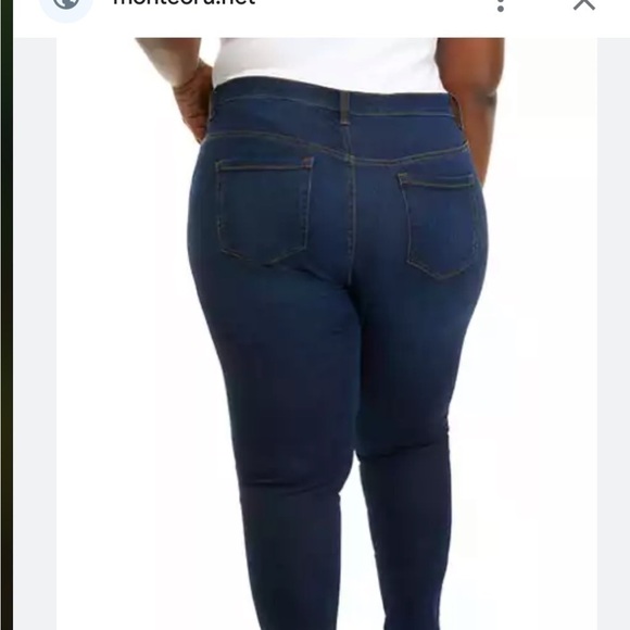 NWT. 1822 Denim Plus 24W Ankle Skinny Jeans. - Picture 10 of 14